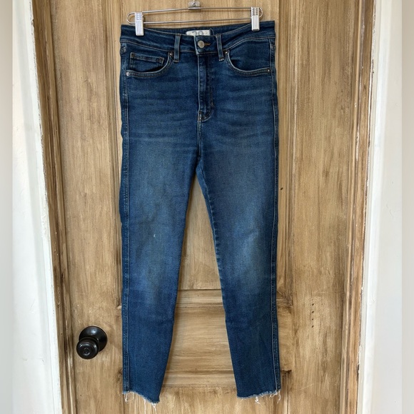 Free People We The Free High Rise Ankle Crop Jean 29 - Picture 8 of 8